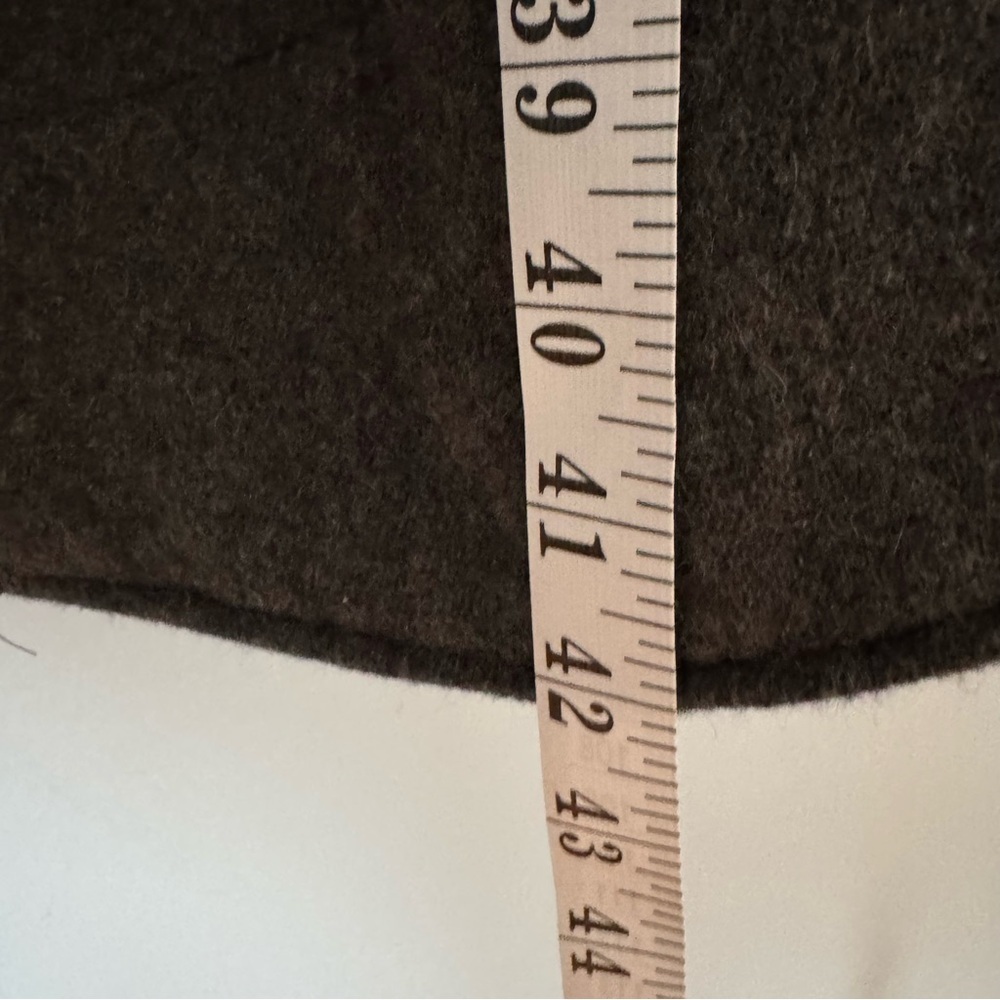 Paris Wool Blend Poncho Cape Coat Large by Suzanne Goudezeune - Picture 13 of 15